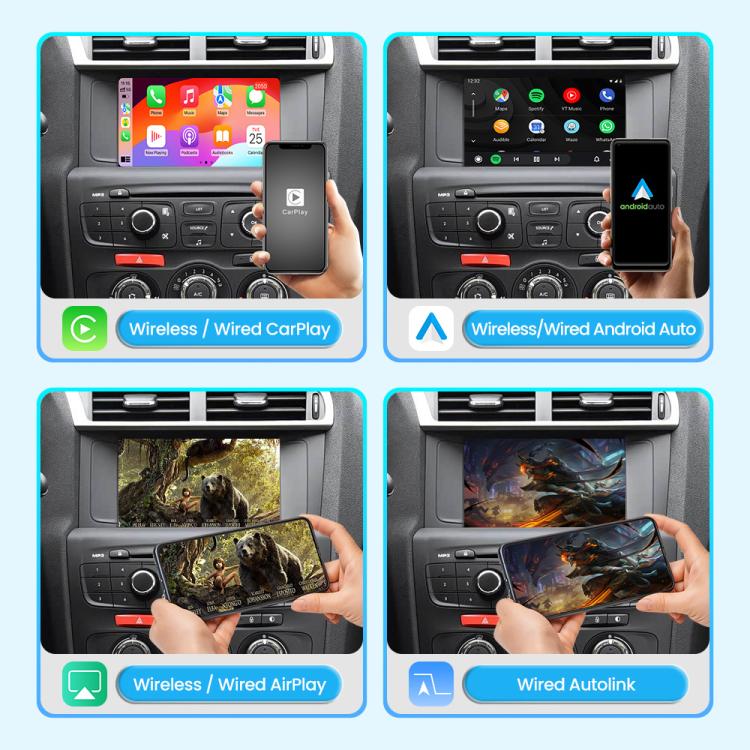 JOYEAUTO WZPG-1 CarPlay Decoder Car Module For Citroen C3 / C4L / C4 / C5 2014-2016