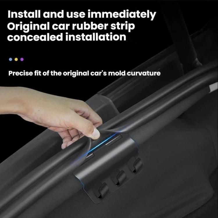 For Tesla 2025+ Model Y Juniper Trunk Side Hooks - Black