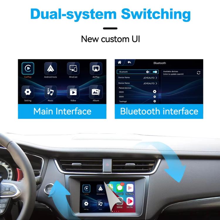 JOYEAUTO WZFD-1  - SYNC2 Wireless CarPlay Module Decoder For Ford Focus / Mondeo / Taurus / Explore / Escape / Edge 2013-2016