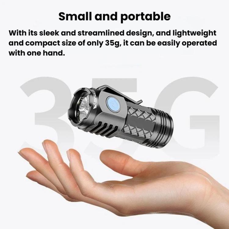 SMILING SHARK SD-5314A Portable LED Light Compact Mini Flashlight