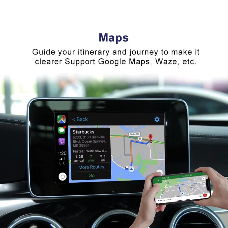 JOYEAUTO WZGM-1 Wireless CarPlay Module Decoder For Cadilac XTS / ATS / SRX / CTS / XT5 2014-2017