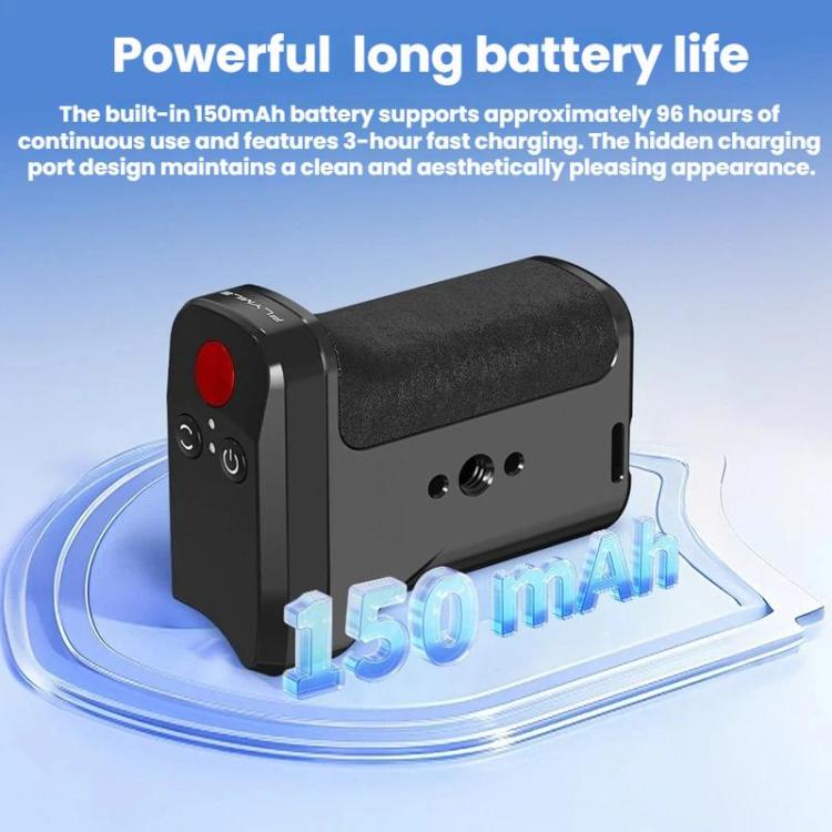 For Insta360 Ace Pro / 2 / X5 Flymile Magnetic Quick-Release Action Camera Street Shooting Handle - Black