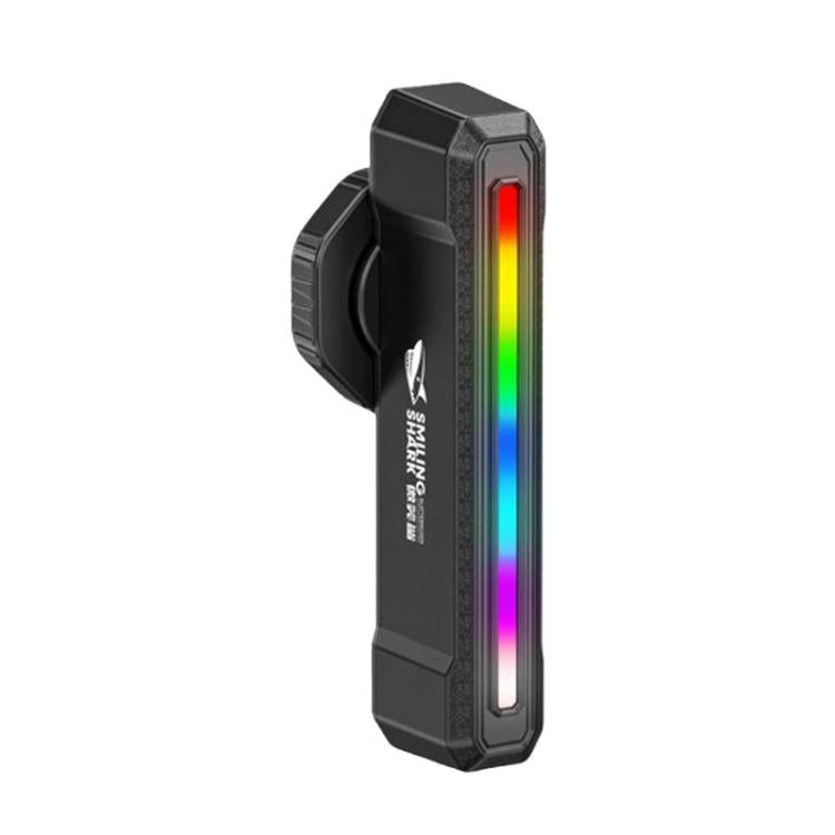 SMILING SHARK CW-D386A Basic Version Outdoor Bike Colorful Taillight Night Warning Light For Mountain & Road Bikes