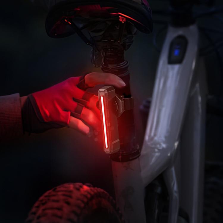 SMILING SHARK CW-D386A Basic Version Outdoor Bike Colorful Taillight Night Warning Light For Mountain & Road Bikes