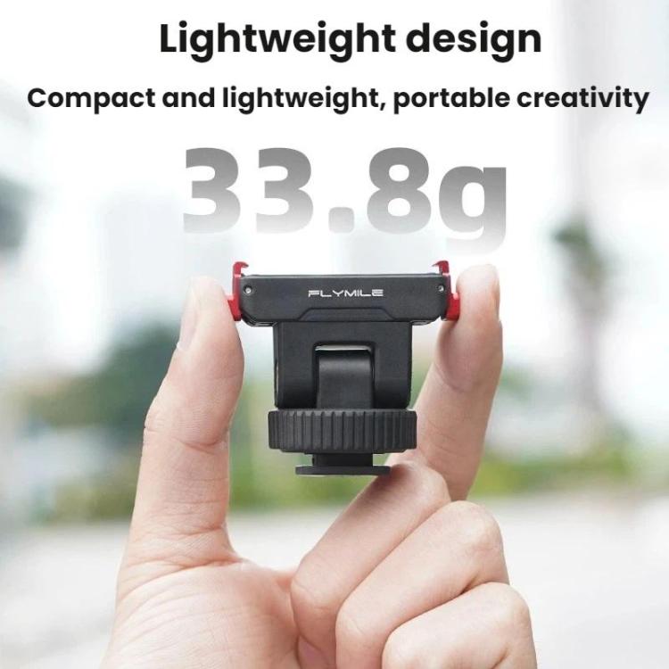 For Insta360 Go Ultra Flymile Magnetic Gimbal Quick Release Extension Base - Black