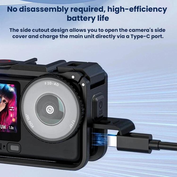 For DJI Osmo Action 6 Flymile Sports Camera Expansion Protective Case - AC6028