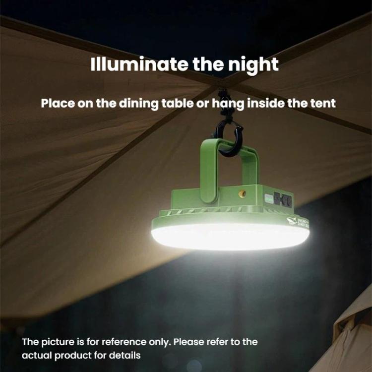 SMILING SHARK LY-8336-S Solar-Powered Camping Light Portable Outdoor Lighting Lamp, Spec: Large