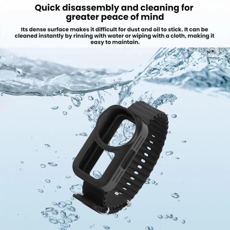 For DJI Osmo Nano Flymile Multi-Functional Wrist Strap - Black