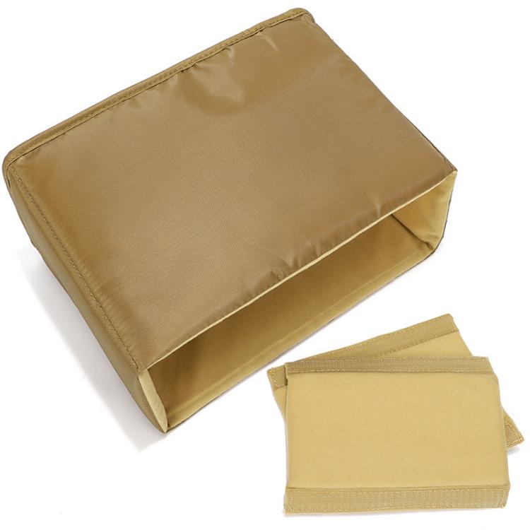 Protective Camera Insert With Movable Dividers For DSLR/Mirrorless Cameras, Fits Into Backpacks & Messenger Bags - Brown