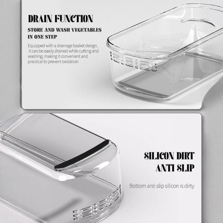 15 In 1 White Cover Multi-Function Vegetable Chopper Mandoline Slicer Upgrade Lock Design & Finger Guard