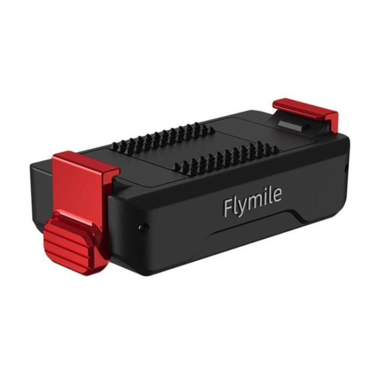 For DJI Osmo Action 3 / 4 / 5 Pro Flymile Magnetic Quick-Release Expansion Adapter Base - Black