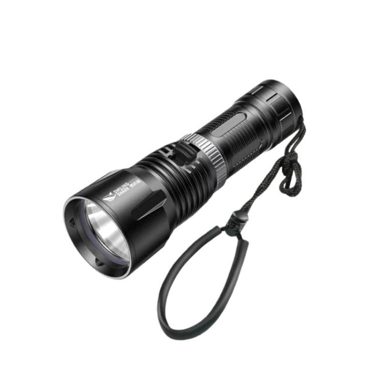 SMILING SHARK SD-Q20A High-Intensity Diving Flashlight Amphibious Magnetic Control Diving Light