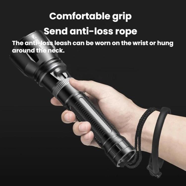SMILING SHARK SD-Q20A High-Intensity Diving Flashlight Amphibious Magnetic Control Diving Light