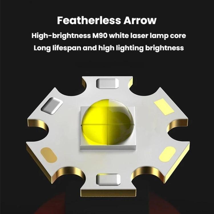 SMILING SHARK SD-Q20A High-Intensity Diving Flashlight Amphibious Magnetic Control Diving Light