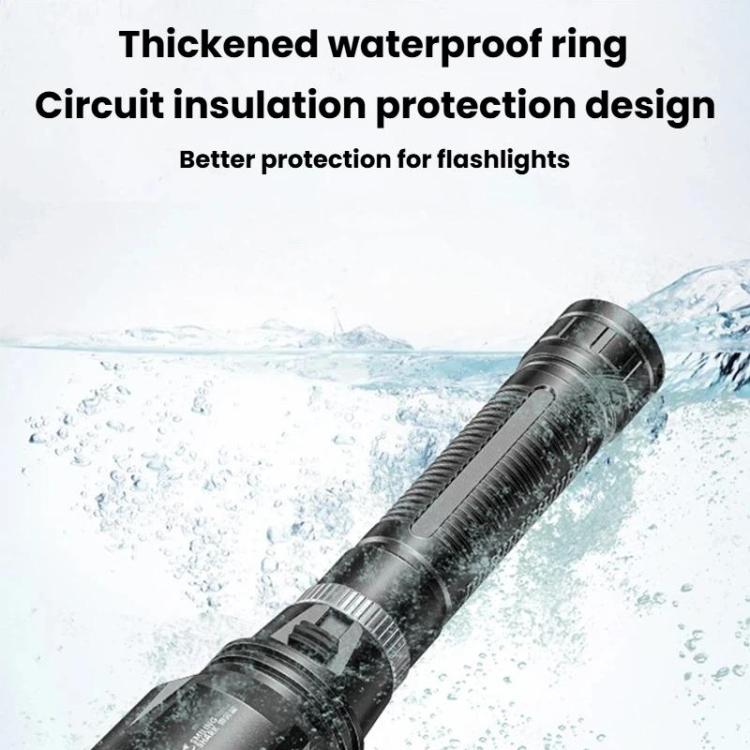 SMILING SHARK SD-Q20A High-Intensity Diving Flashlight Amphibious Magnetic Control Diving Light