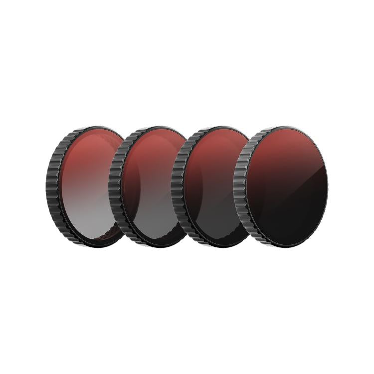 For DJI Osmo Action 6 Camera aMagisn Quick Release Filter Protective Lens Cover ND8+ND16+ND32+ND64