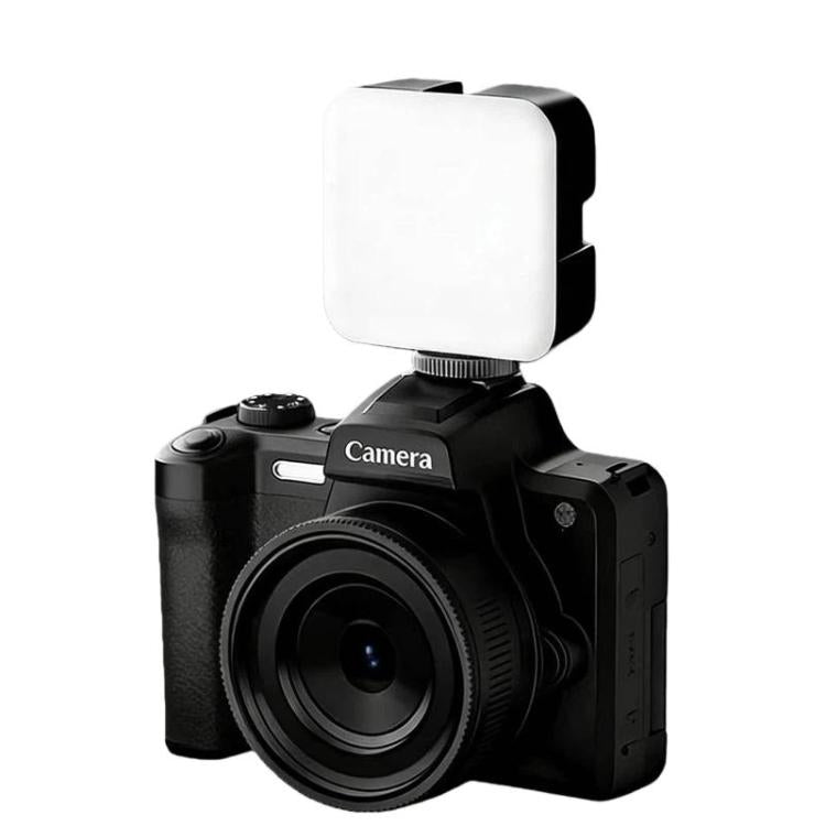 HD Retro Digital Camcorder Camera Portable Micro DSLR Camera, Model: DC101 + Fill Light