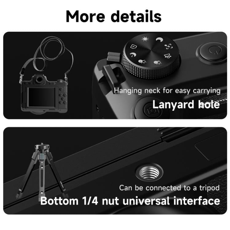 HD Retro Digital Camcorder Camera Portable Micro DSLR Camera, Model: DC101 + Fill Light