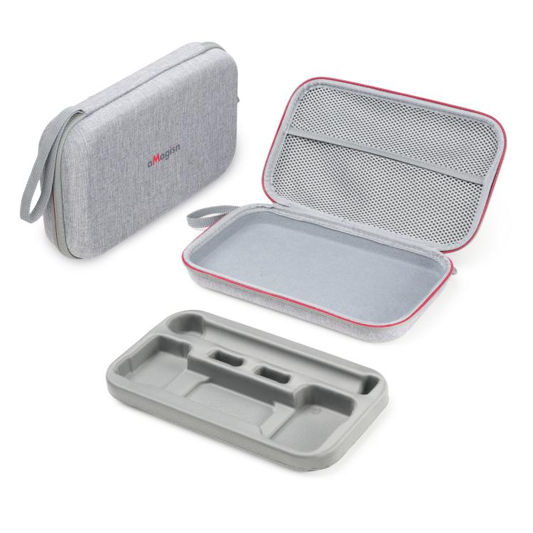 For DJI Osmo Action 6 aMagisn Medium Hard Shell Carrying Case with Removable Foam Insert - Gray
