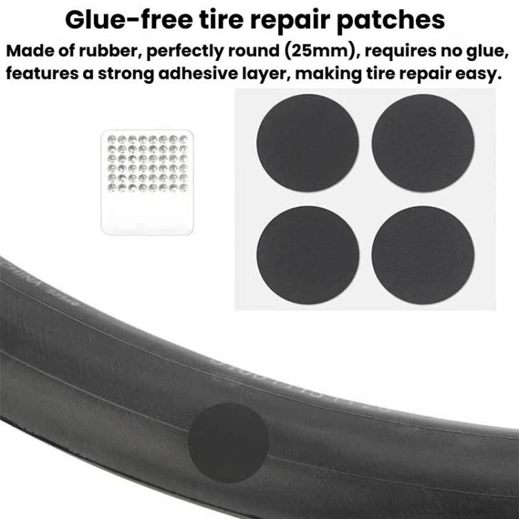 ENLEE 10pcs Bike Ratchet Wrench Repair Kit Multi-Functional Tire Repair Emergency Tool Set - Black