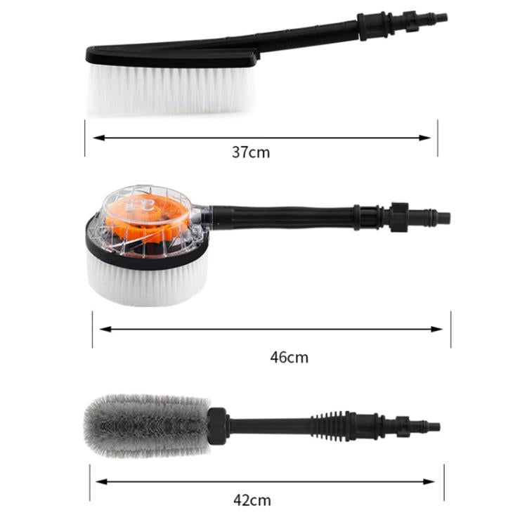 For LAVOR Series High-pressure Car Washers Water-fed Wash Brush, Specification: Round Brush