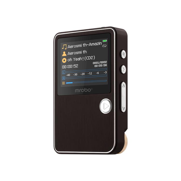 Mrobo HiFi Music Player With DAC Chip - 1.77-Inch Color Screen, Scroll Wheel Control, Supports Lossless Audio & AMV Video 32GB