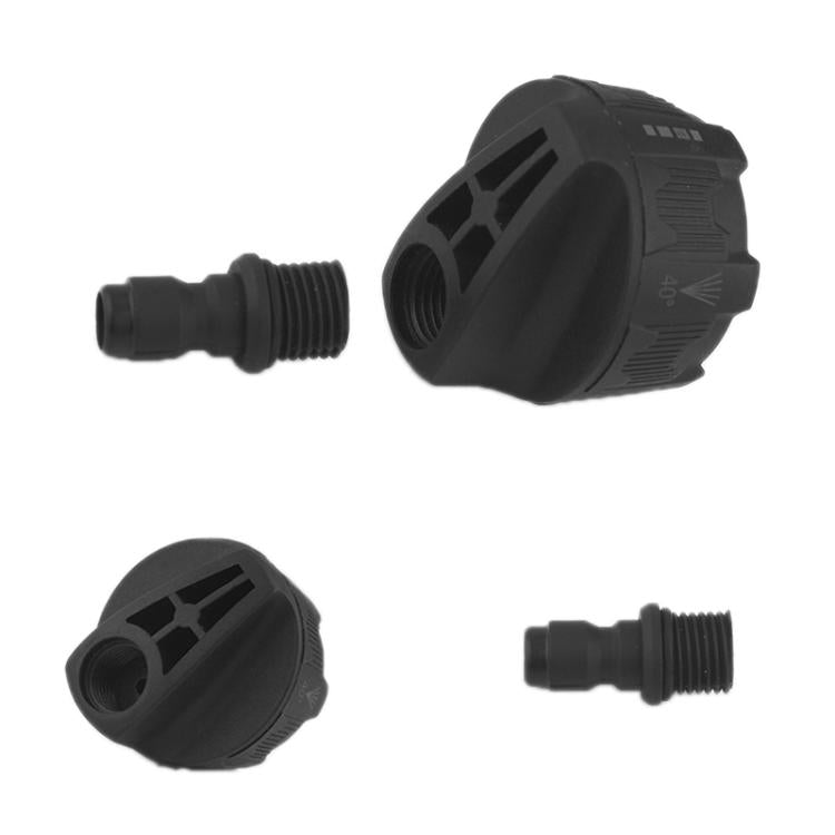 6 in 1 Car Wash Machine Wireless Portable Nozzle - Black