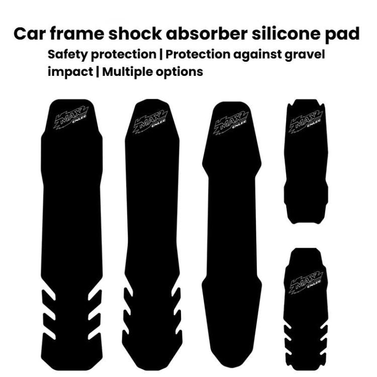 ENLEE E815-A Bike Bottom Frame Protector Mountain Bike Frame Anti-Collision Silicone Pad