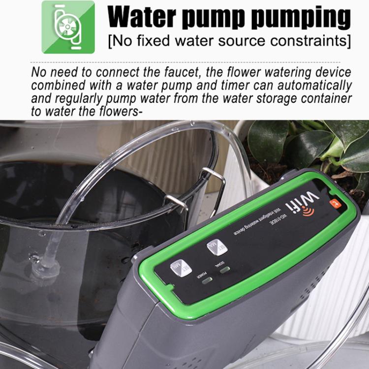 WD-01BDE WiFi Smart Dual-Pump Automatic Watering Device App Remote Control Irrigation System - Grey