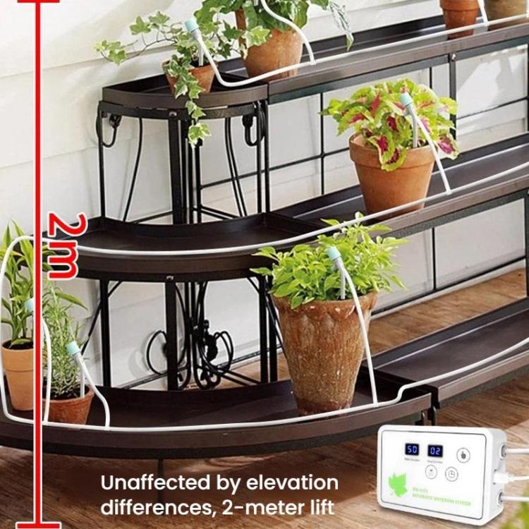 WD-01CS Adjustable Drip Arrow App-Controlled Watering Device Automatic Timed Irrigation Tool UK Plug