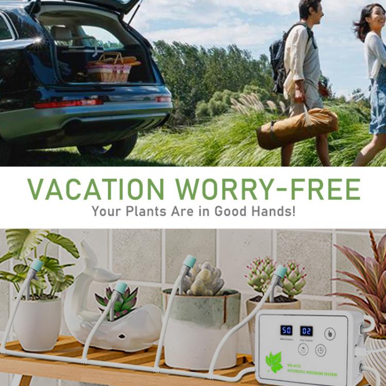 WD-01CS Adjustable Drip Arrow App-Controlled Watering Device Automatic Timed Irrigation Tool US Plug