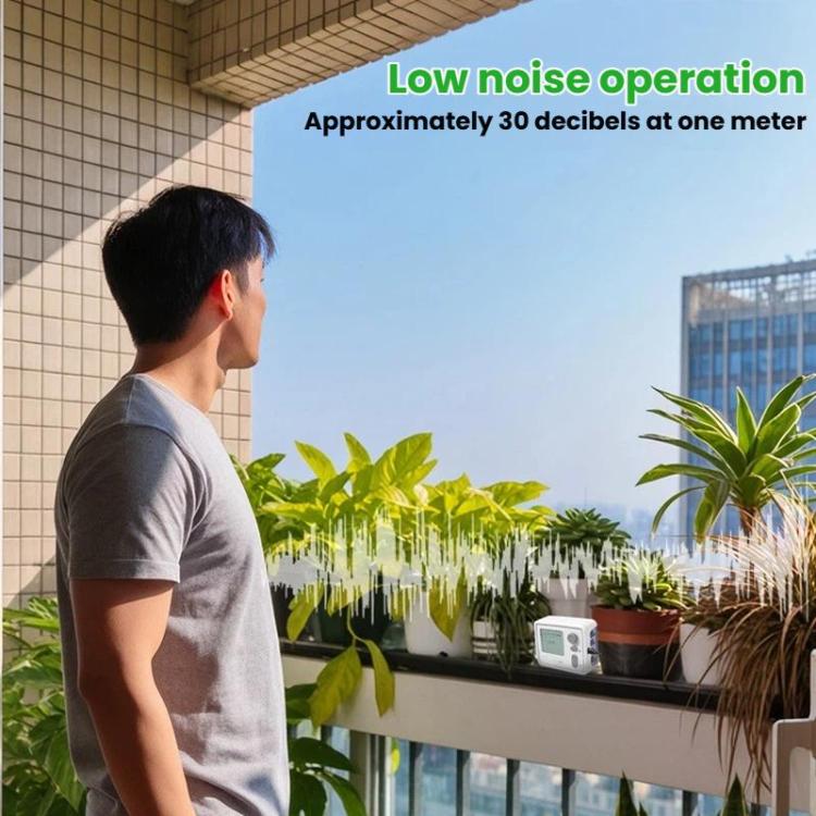 Smart Dual-Pump Watering System Potted Plant Timed Automatic Dripper, Spec: Solar Transparent Drip Arrow
