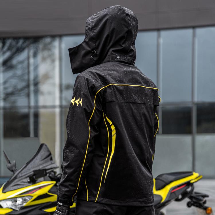 SULAITE Outdoor Oxford Fabric Motorcycle Split Rain Suit, Size: XXL