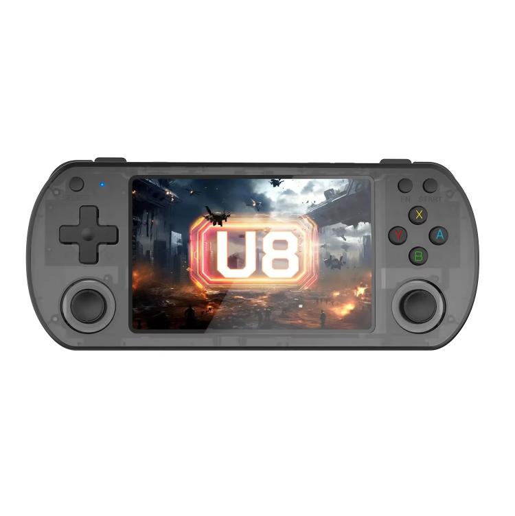 U8 Retro Handheld Game Console Open-Source 4 Inch HD IPS Screen Portable Console, Size: 64G