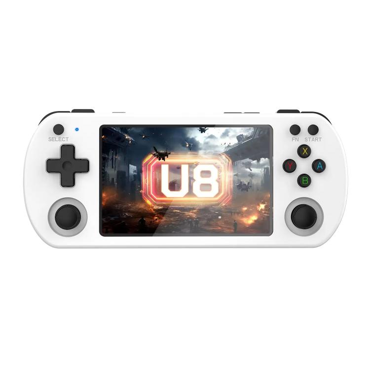 U8 Retro Handheld Game Console Open-Source 4 Inch HD IPS Screen Portable Console, Size: 128G