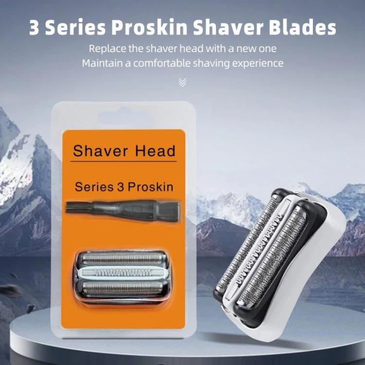 32S Replacement Shaver Head For Braun Series 3 Shavers 300S/320/5773/3020/Cruzer 6