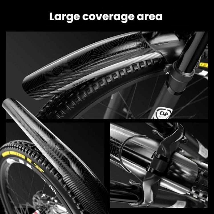 ENLEE MTB-002 Downhill Mountain Bike Fenders Universal Front & Rear Mudguards, Spec: Double