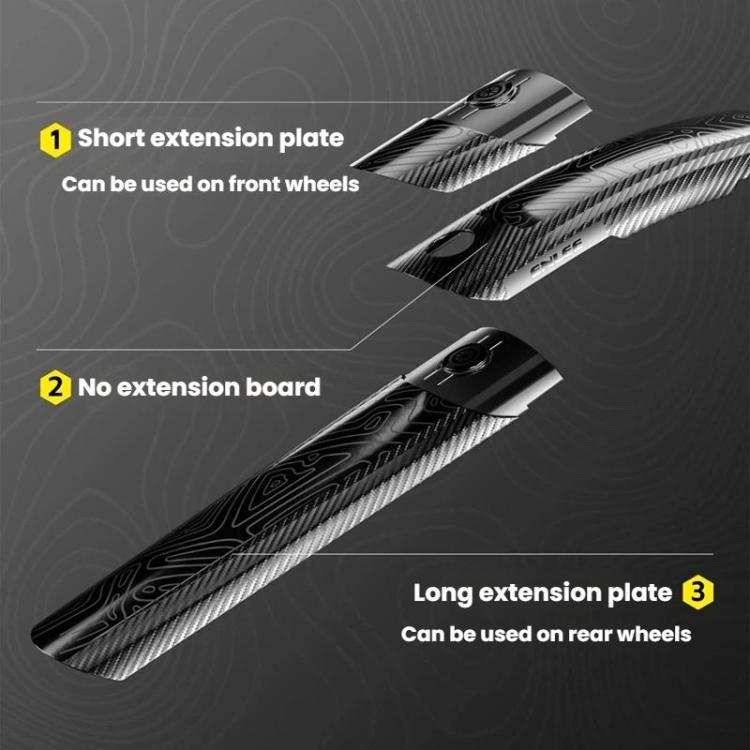 ENLEE MTB-002 Downhill Mountain Bike Fenders Universal Front & Rear Mudguards, Spec: Single