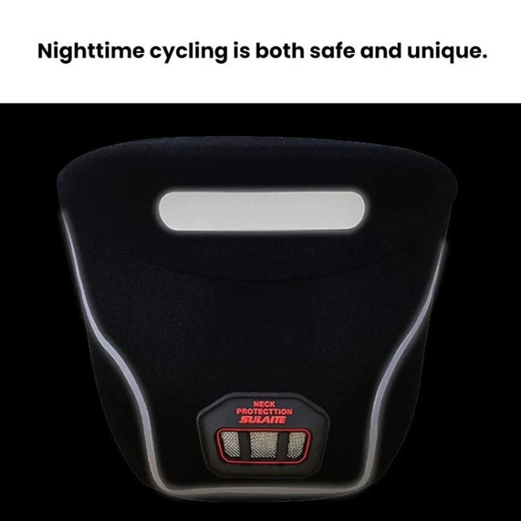 SULAITE Outdoor Cycling Motorcycle Anti-Fall Neck Protector - Black