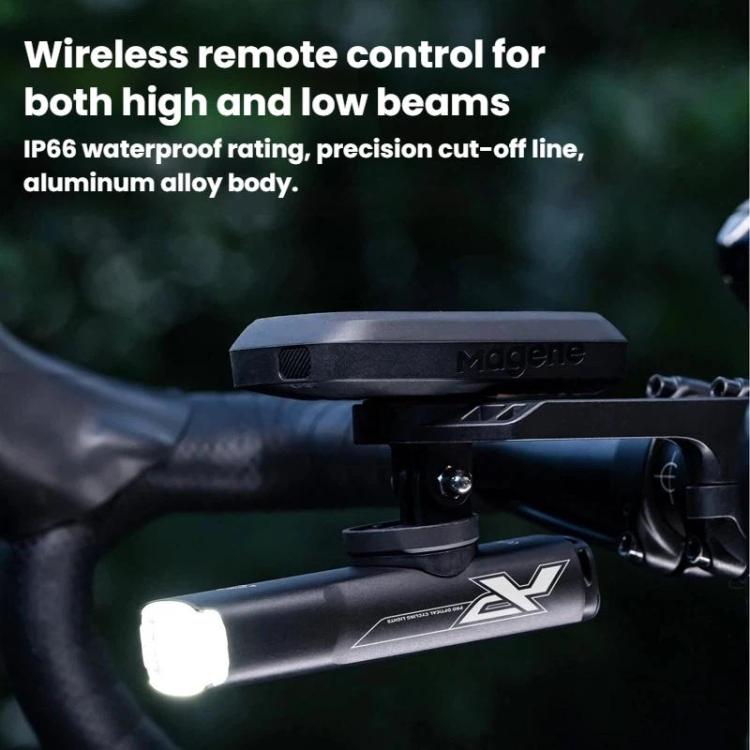 ENLEE EN-22 IP66 Waterproof High-Brightness Bike Headlight Anti-Glare Night Riding Light, Spec: 2000LM Grey