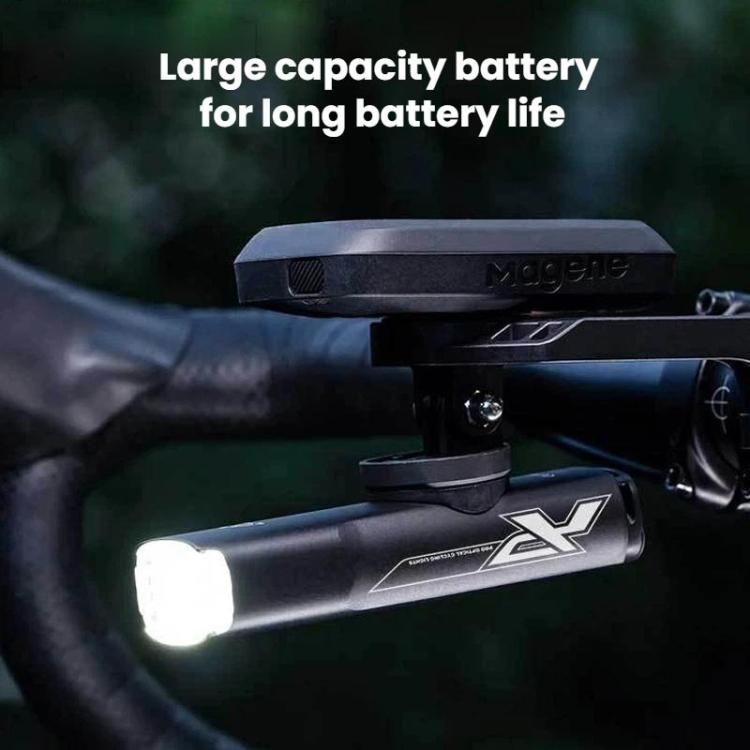 ENLEE EN-22 IP66 Waterproof High-Brightness Bike Headlight Anti-Glare Night Riding Light, Spec: 1600LM Black