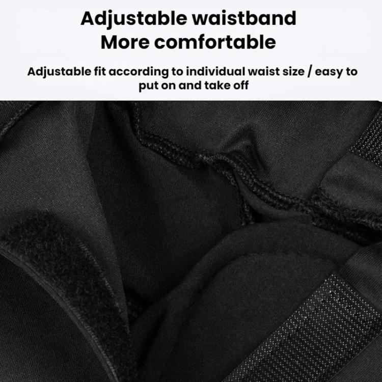 SULAITE Outdoor Sports Skiing Roller Skating Safety Anti-fall Protective Hip Pants, Size: L - Black