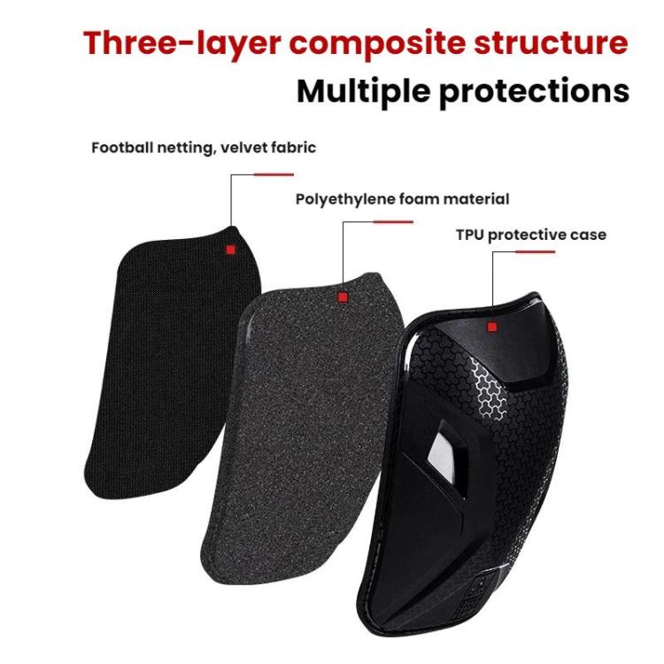 SULAITE Motorcycle Knee Pads High-Strength TPU Anti-Fall Protective Gear - Black