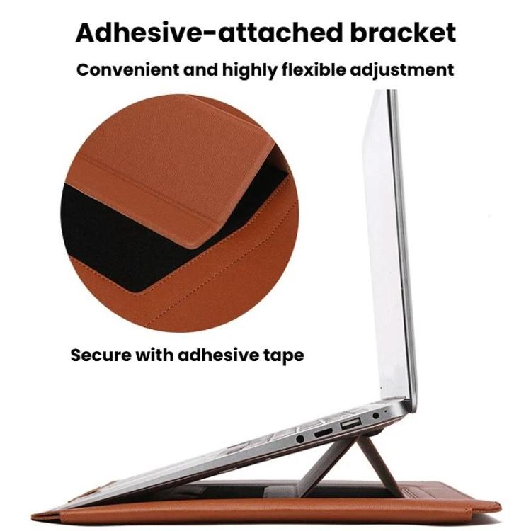 For 15-16 inch Laptop Sleeve With Stand Function Shockproof Laptop Bag