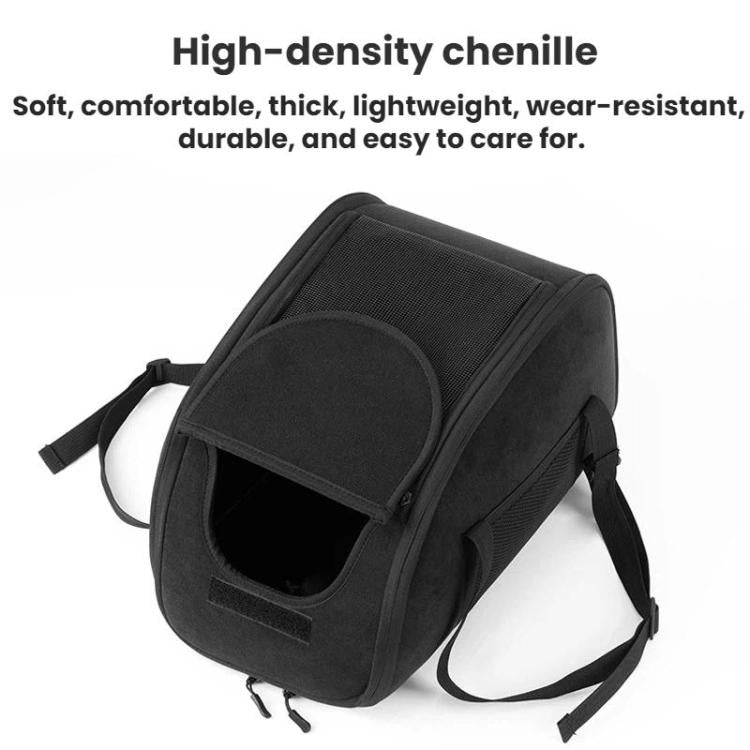 Vehicle Front Seat Center Console Portable Pet Travel Carrier