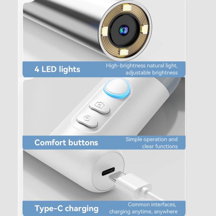 Q10 Ear Camera Wit IPS Display 1080P Camera Ear Check Portable Inspector