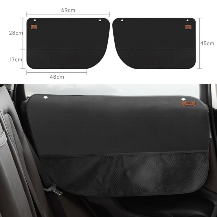 Pet-friendly Car Door Scratch-resistant Dirt-proof Protective Cover, Specification: 1pair
