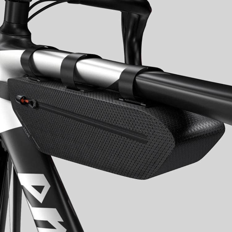 ENLEE STP-01T Waterproof Bike Top Tube Bag Road Bike Frame Beam Tool Pouch - Black