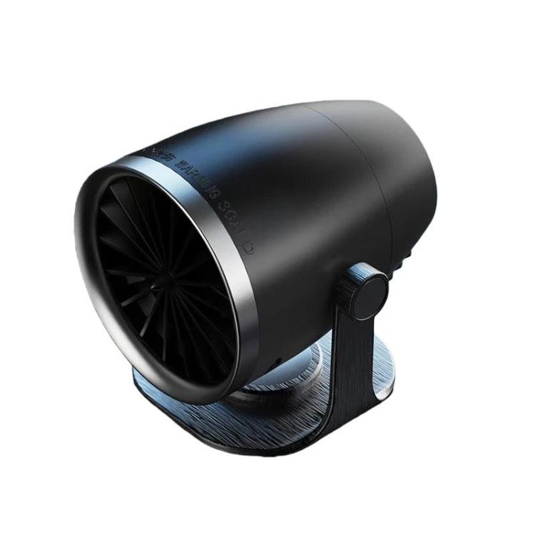 Vehicle-mounted Heater With Adjustable Fan Speed Defogging Defrosting Heater, Color: Black 12V