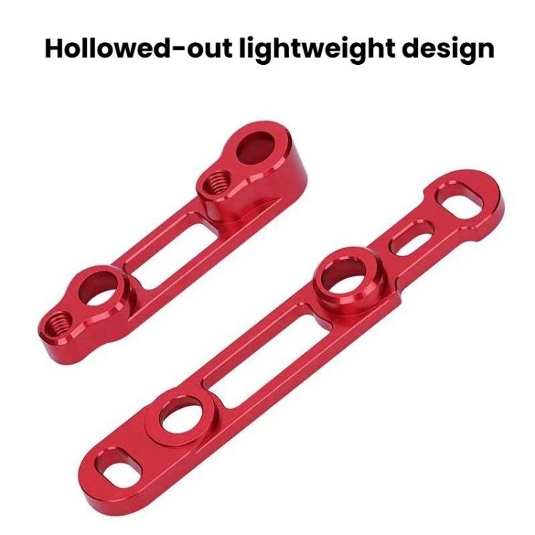 ENLEE Road Bike Disc Brake Adapter, Spec: Front Clamp Red